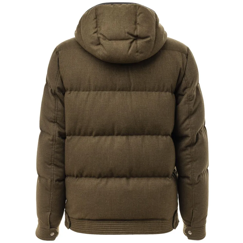 Herno Men's Green Wool Jacket
