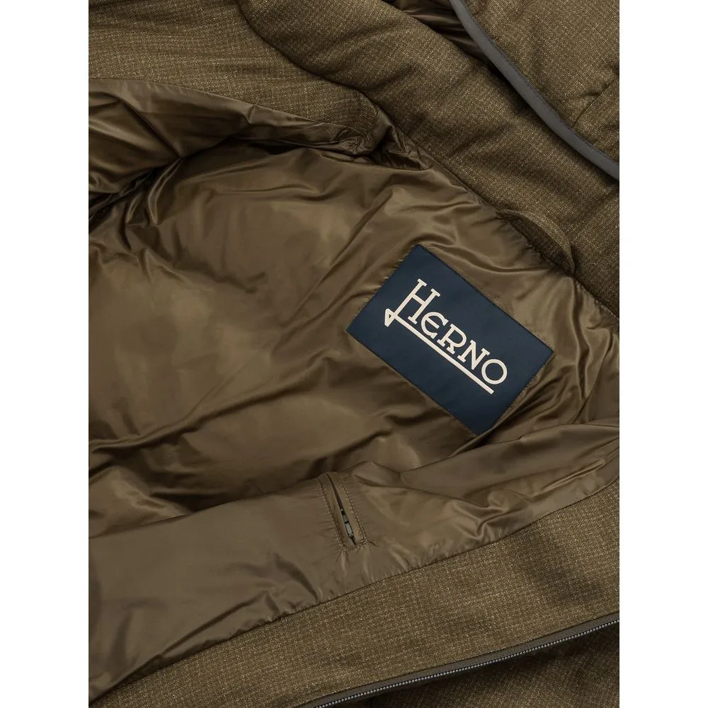 Herno Men's Green Wool Jacket