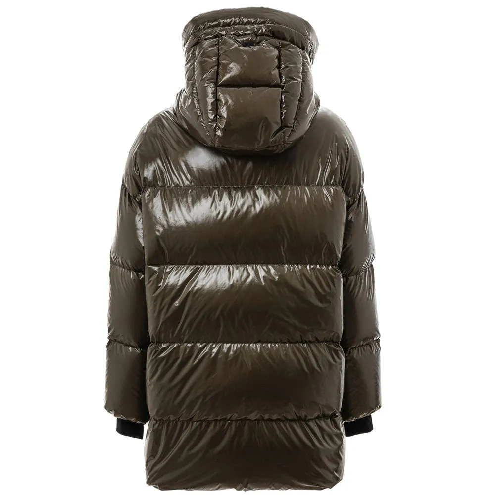 Herno Women's Green Polyamide Jackets & Coat