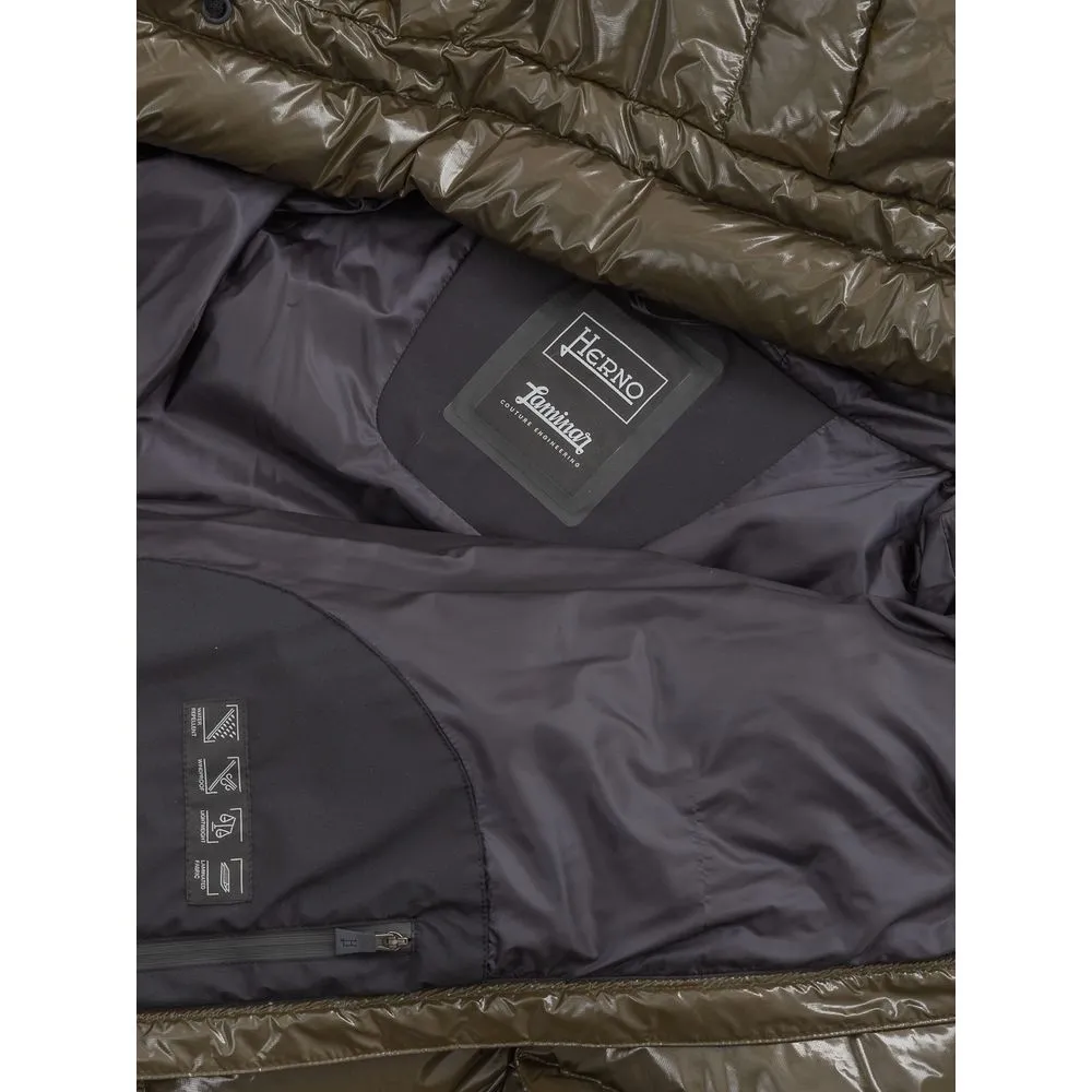 Herno Women's Green Polyamide Jackets & Coat