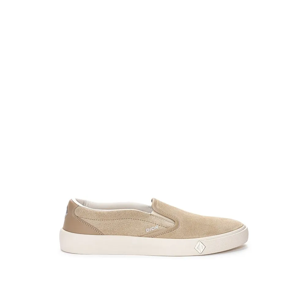 Dior Men's Beige Leather Sneaker