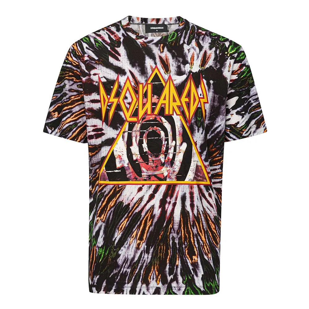 Dsquared² Men's Multicolor Cotton T-Shirt