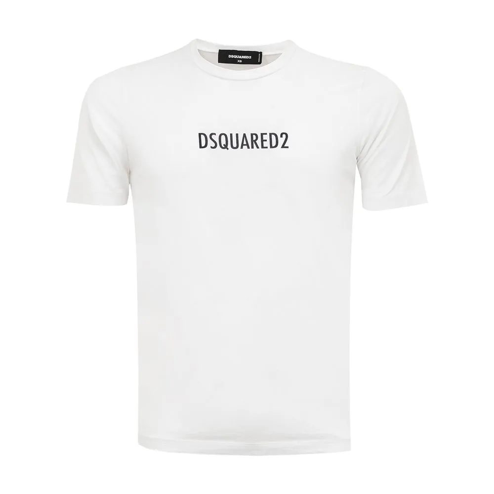 Dsquared² Women's Elegant White Cotton Top for Stylish Women