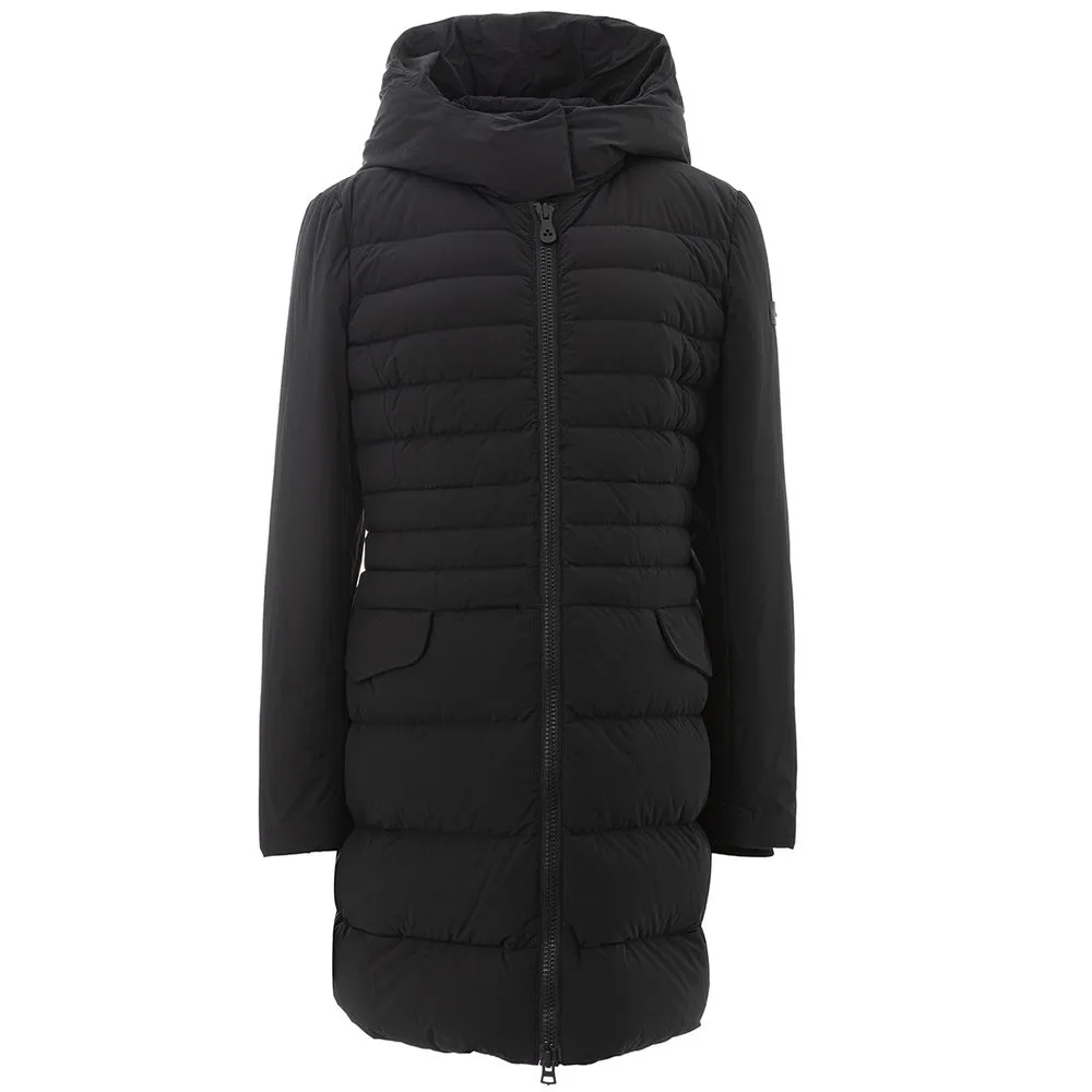 Peuterey Women's Elegant Black Polyamide Jacket for Women