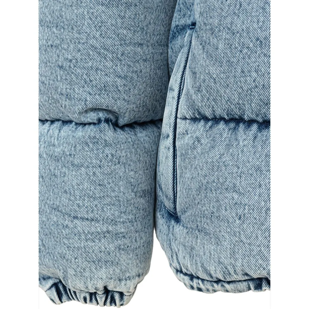 Miu Miu Women's Blue Polyester Jackets & Coat