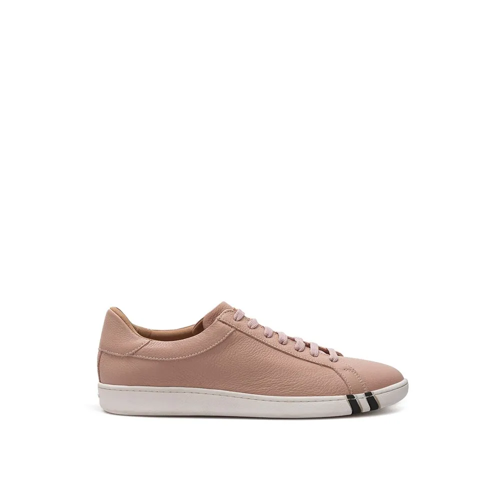 Bally Women's Elegant Pink Leather Sneakers for Women