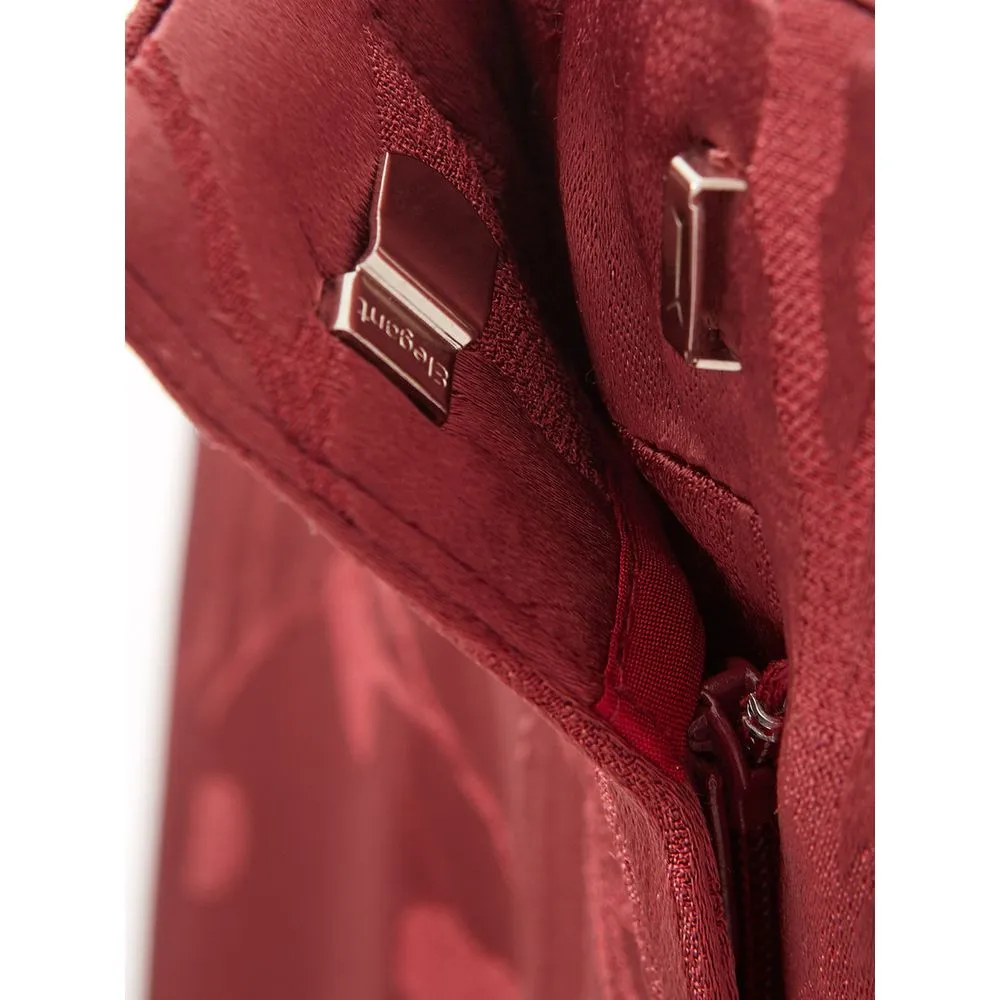Lardini Women's Elegant Red Tailored Pants