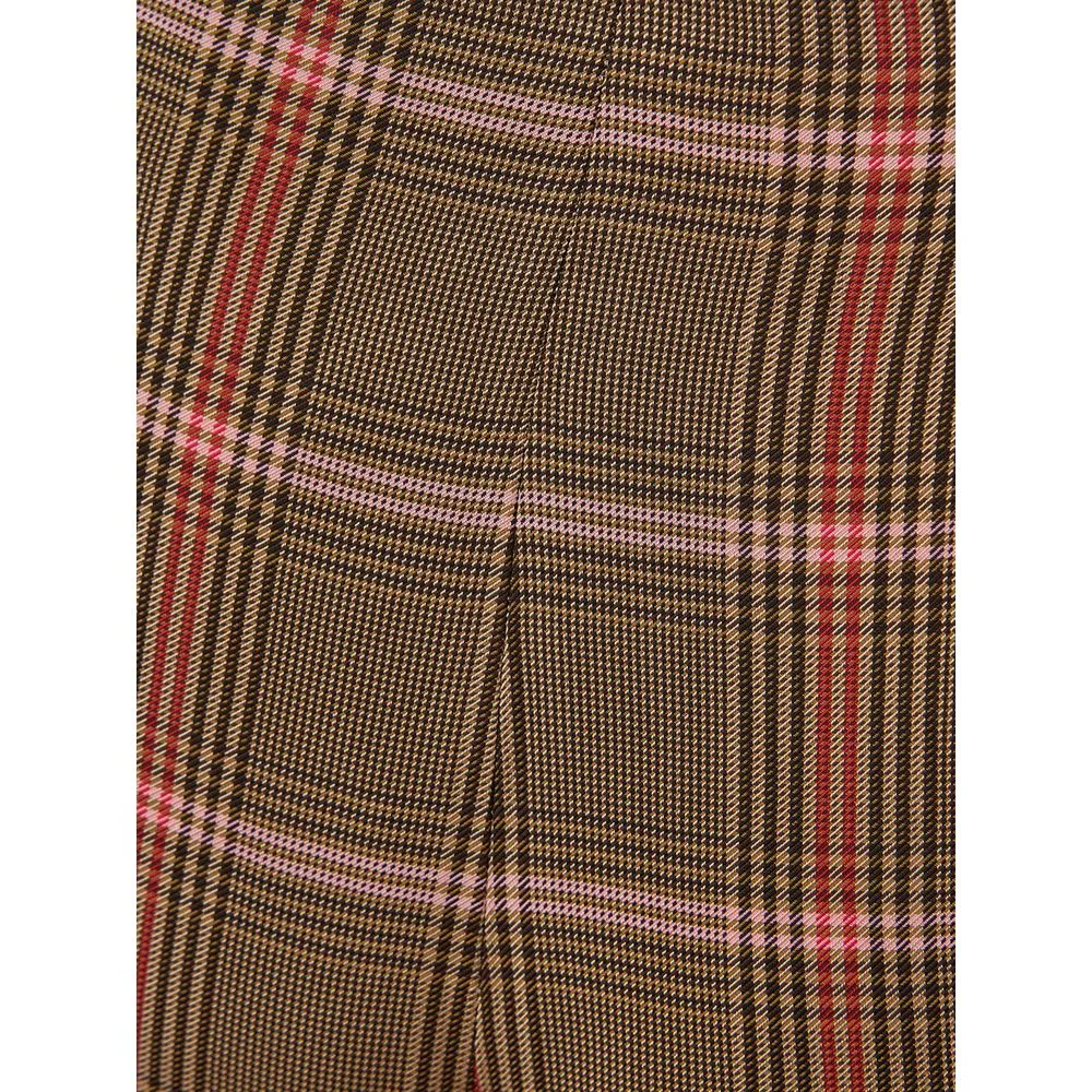 Lardini Women's Elegant Brown Viscose Pants for Women