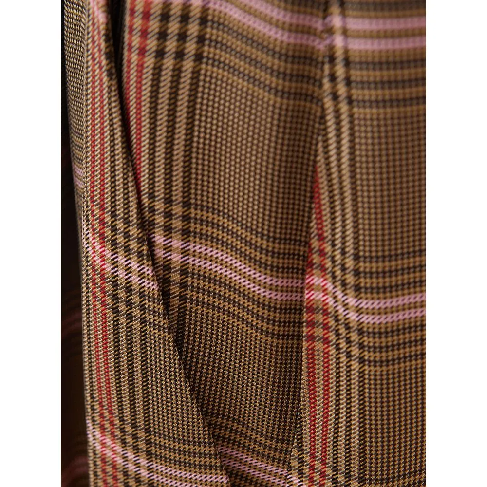 Lardini Women's Elegant Brown Viscose Pants for Women