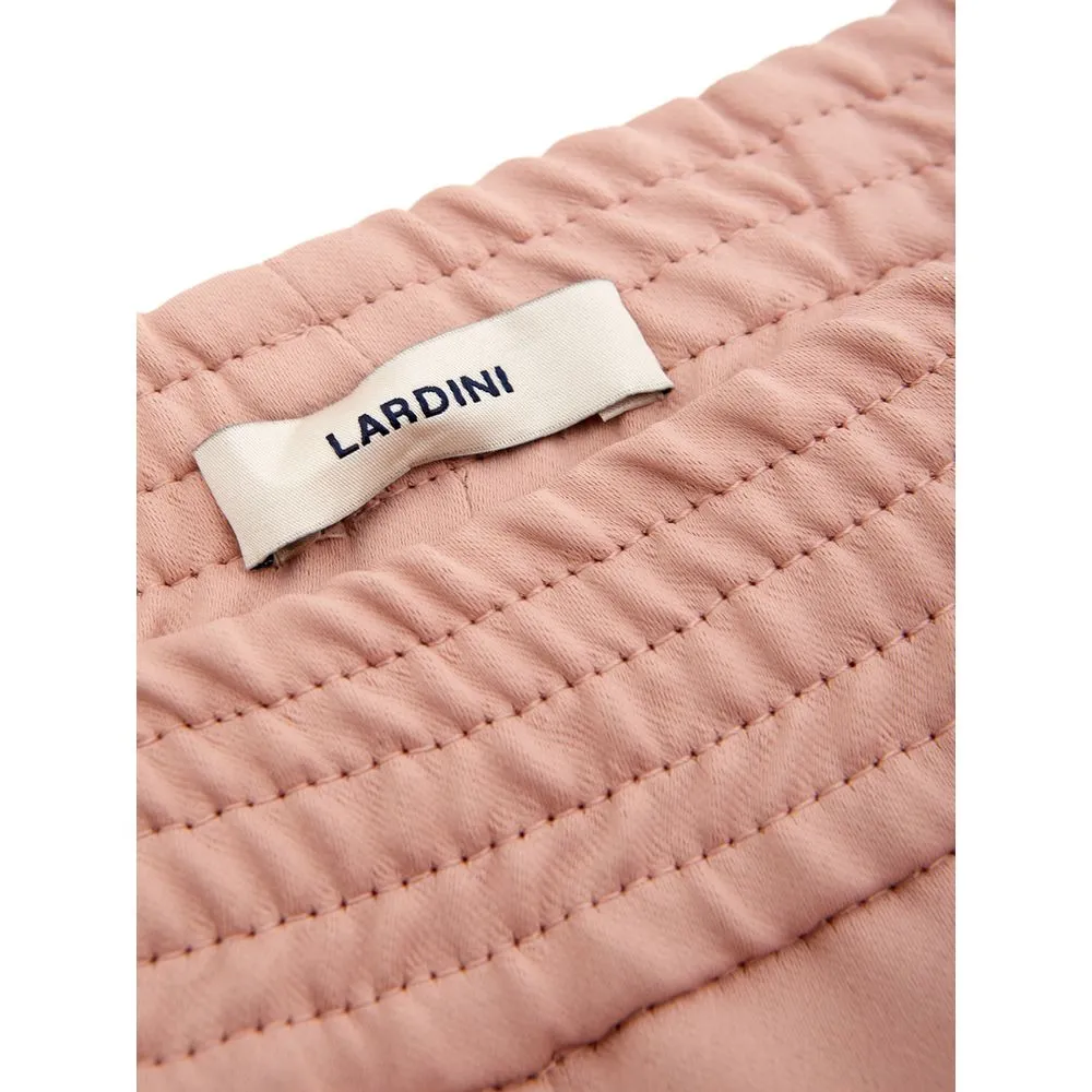 Lardini Women's Elegant Pink Polyester Pants for Women