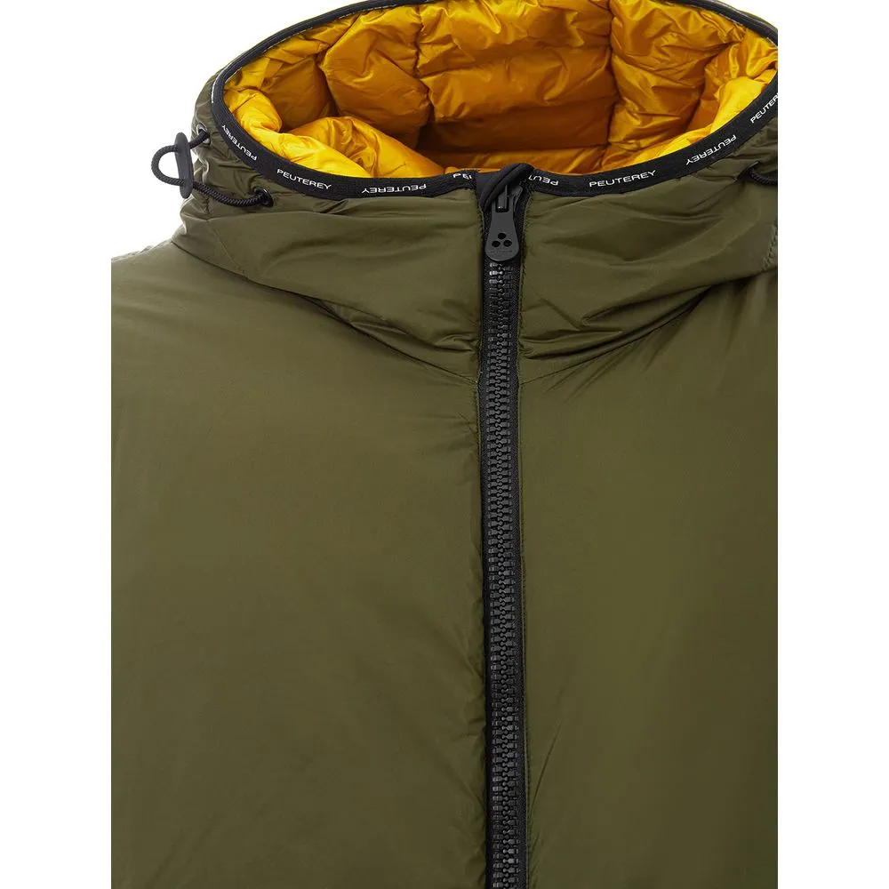 Peuterey Men's Chic Green Polyamide Men's Jacket
