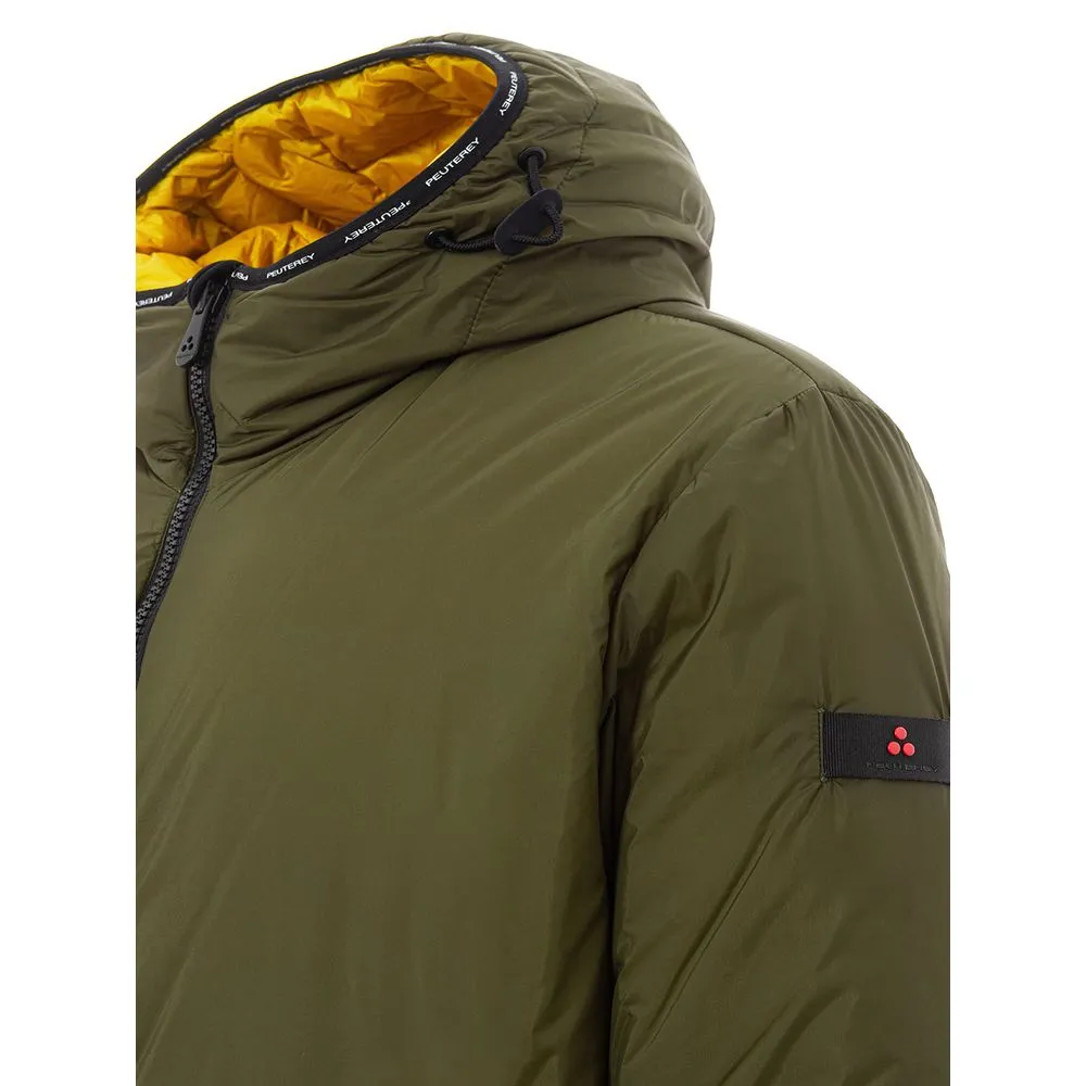 Peuterey Men's Chic Green Polyamide Men's Jacket