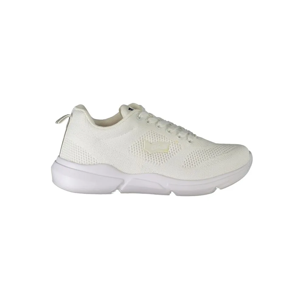 Gas Women's White Polyester Sneaker
