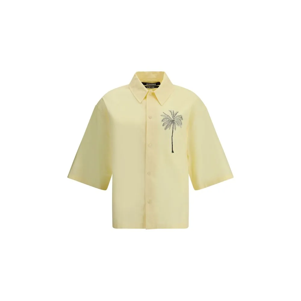 Jacquemus Men's La Chemise Aloe Shirt