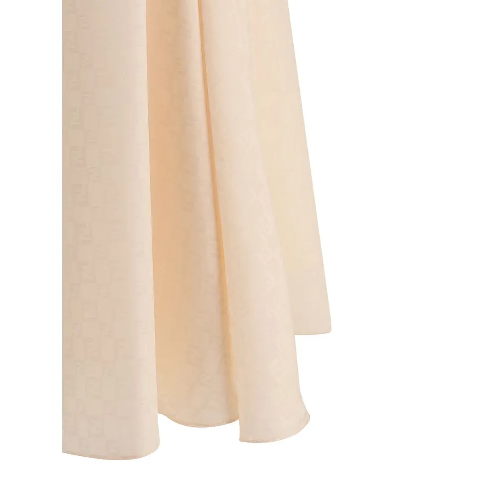 Fendi Women's Silk midi Skirt