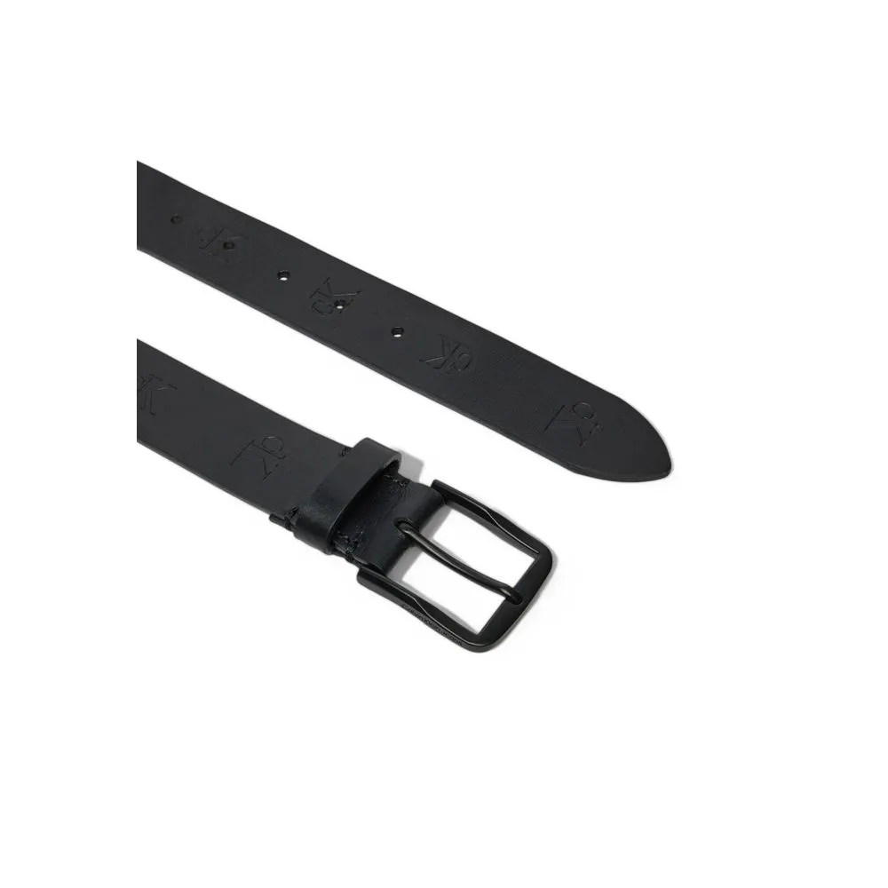 Calvin Klein Jeans Men's Black Leather Belt