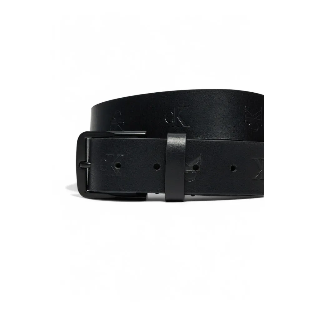 Calvin Klein Jeans Men's Black Leather Belt