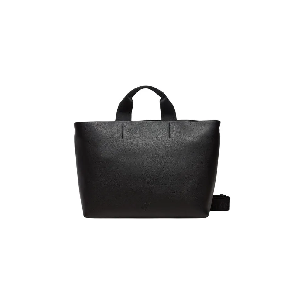 Calvin Klein Women's Black Polyethylene Handbag