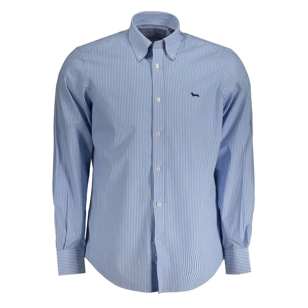 Harmont & Blaine Men's Light Blue Cotton Shirt