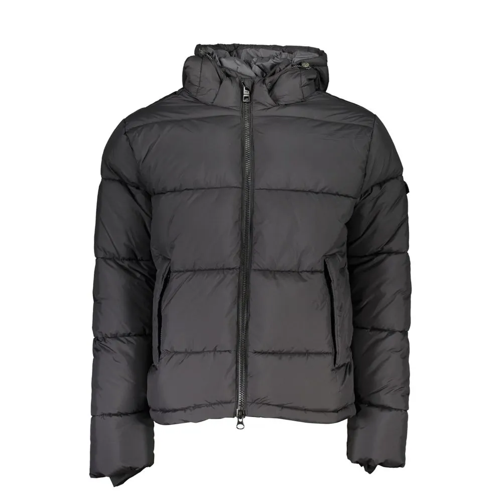North Sails Men's Black Polyester Mens Jacket