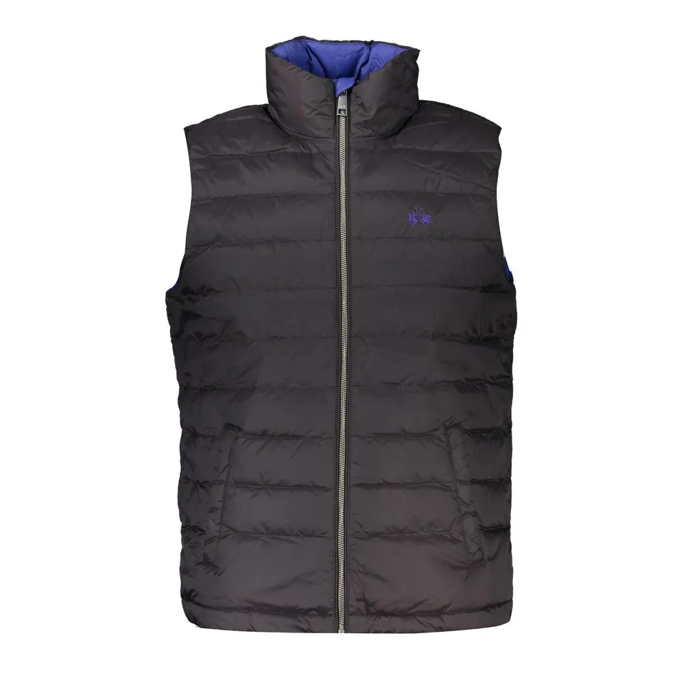 La Martina Men's Sleek Sleeveless Urban Chic Vest