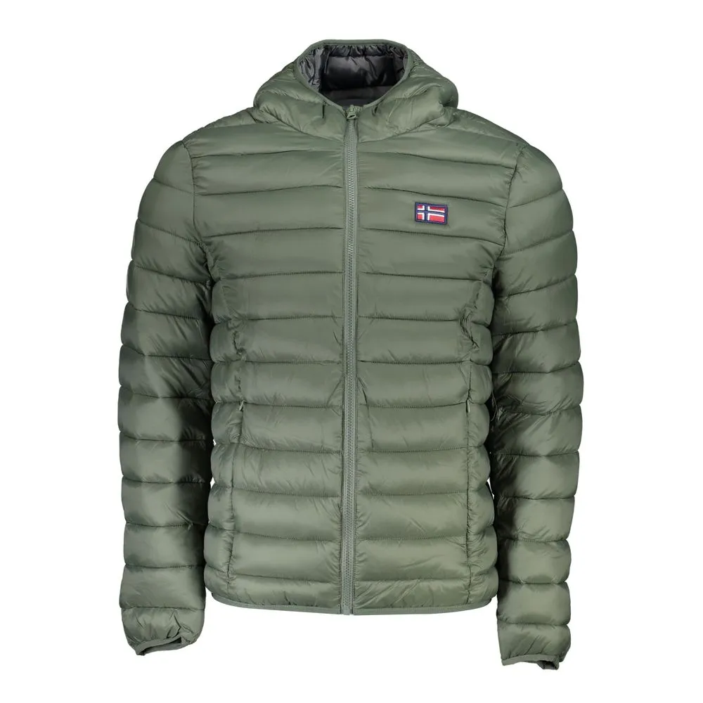 Norway 1963 Men's Emerald Haven Polyamide Hooded Jacket