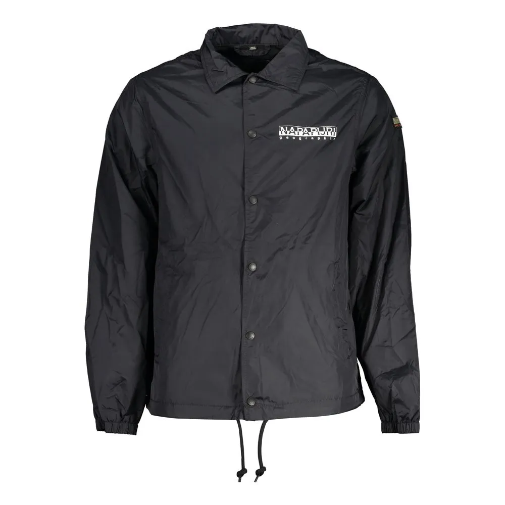 Napapijri Men's Elegant Waterproof Sports Jacket with Contrast Details