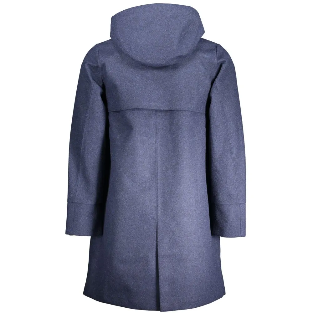 K-WAY Men's Blue Polyester Jacket
