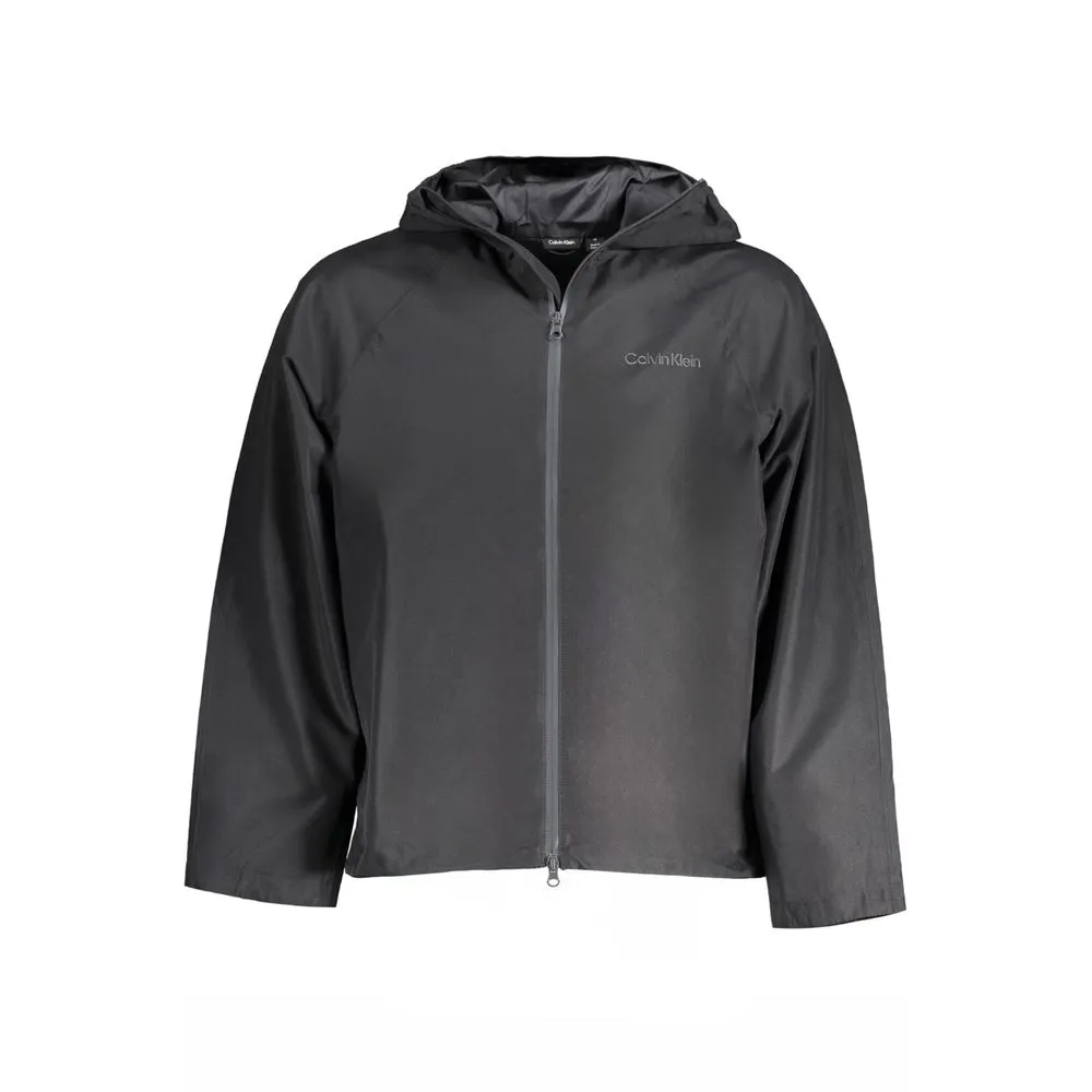Calvin Klein Men's Black Polyester Jacket