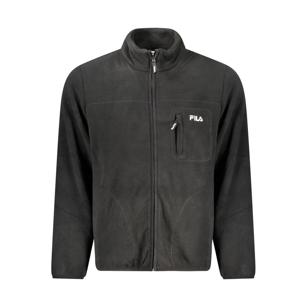 Fila Men's Black Polyester Jacket