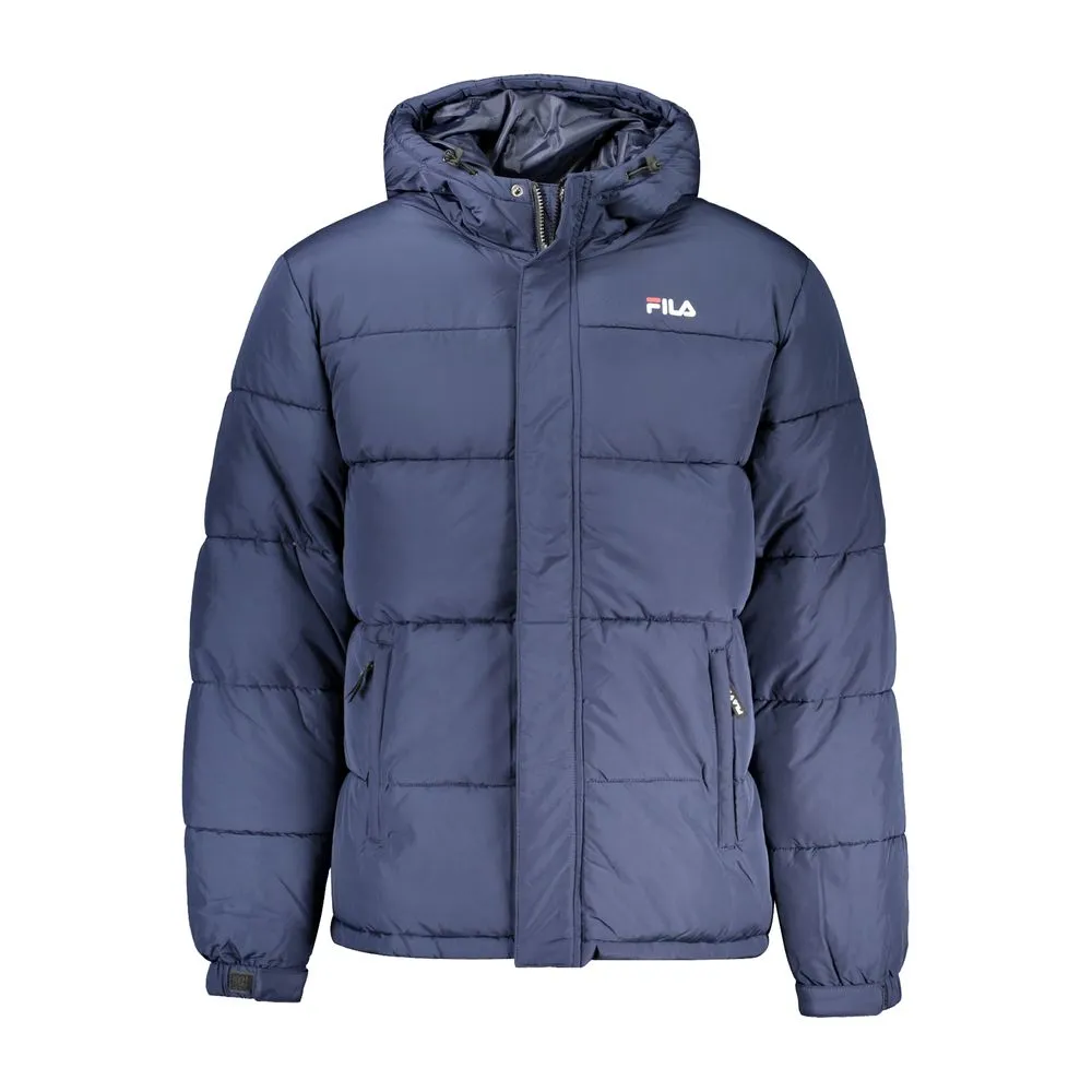 Fila Men's Blue Polyester Jacket