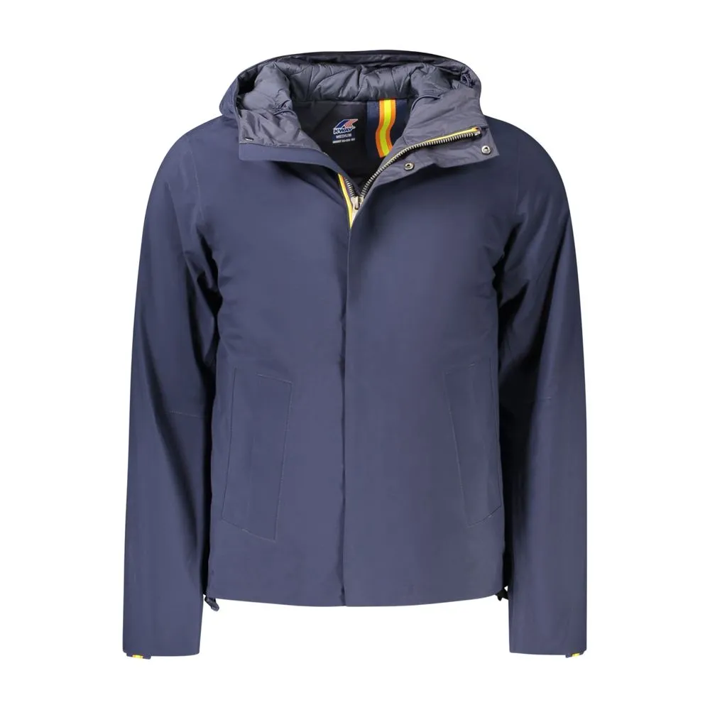K-WAY Men's Blue Polyester Mens Jacket