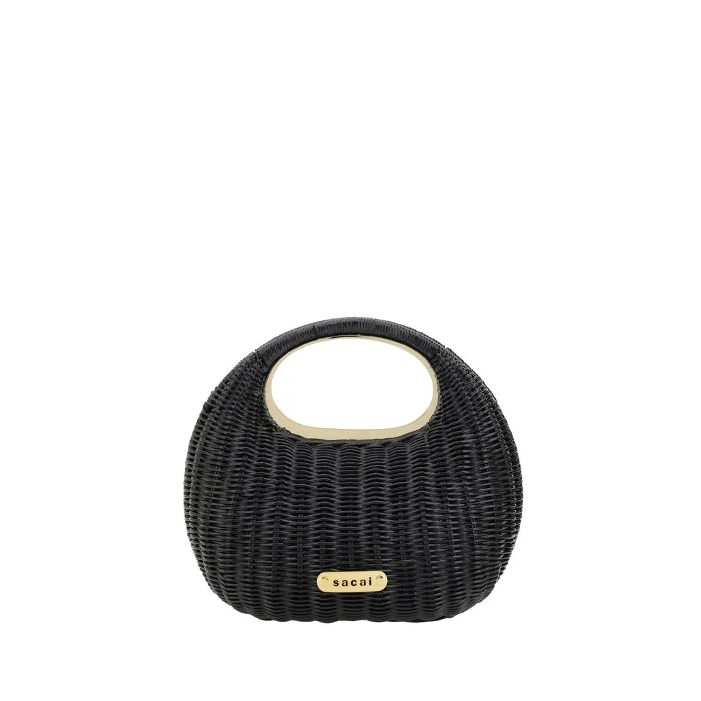 Sacai Women's Rattan Handbag
