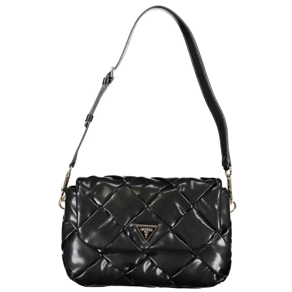 Guess Jeans Women's Black Polyethylene Handbag