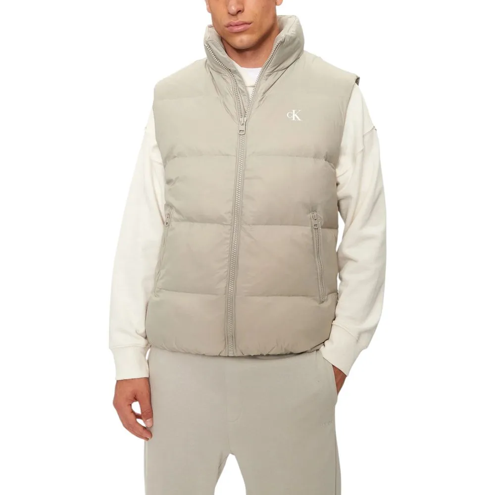 Calvin Klein Jeans Men's Gray Polyamide Jacket