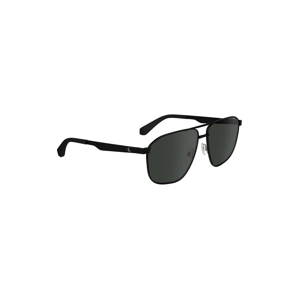 Calvin Klein Men's Black Metal Sunglasses