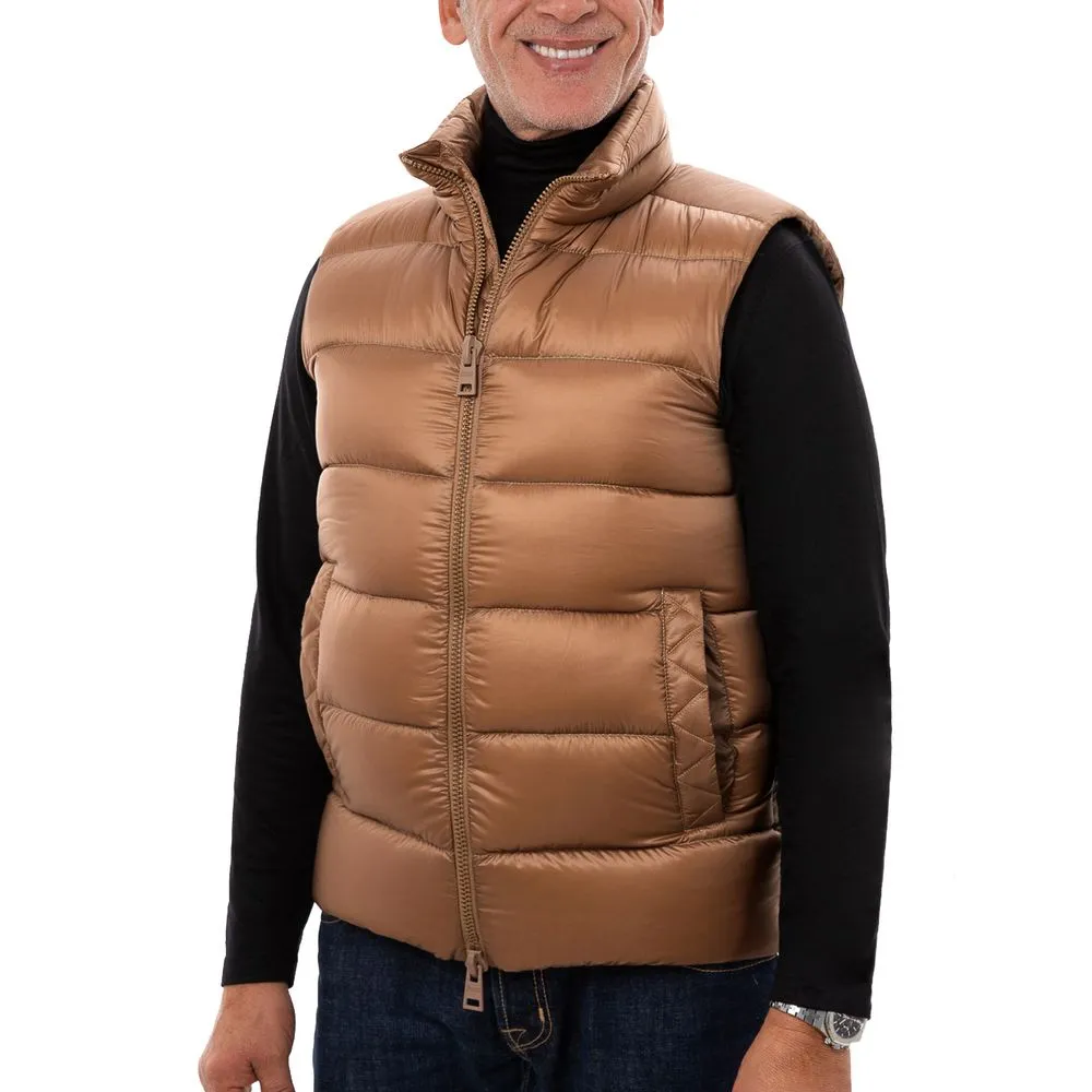 Herno Men's Brown Polyamide Vest