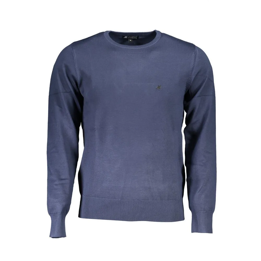 U.S. Grand Polo Men's Blue Nylon Sweater