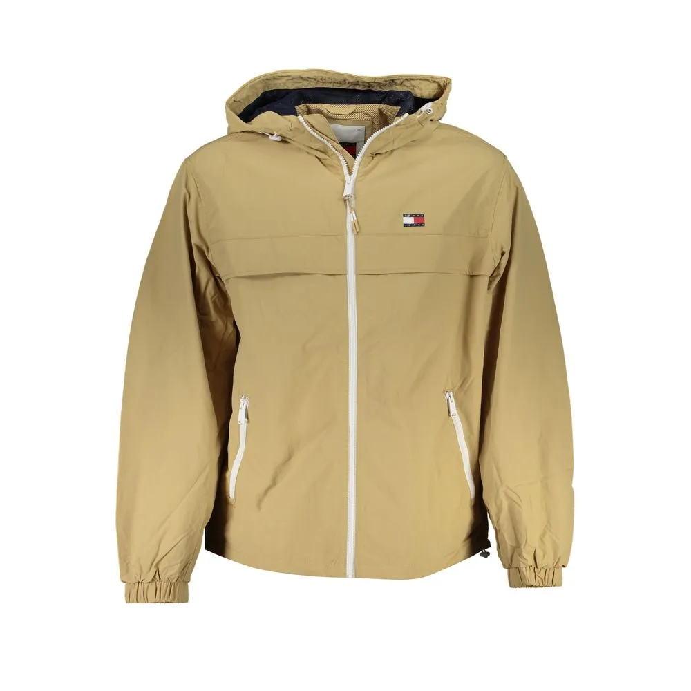 Tommy Hilfiger Men's Beige Polyamide Jacket