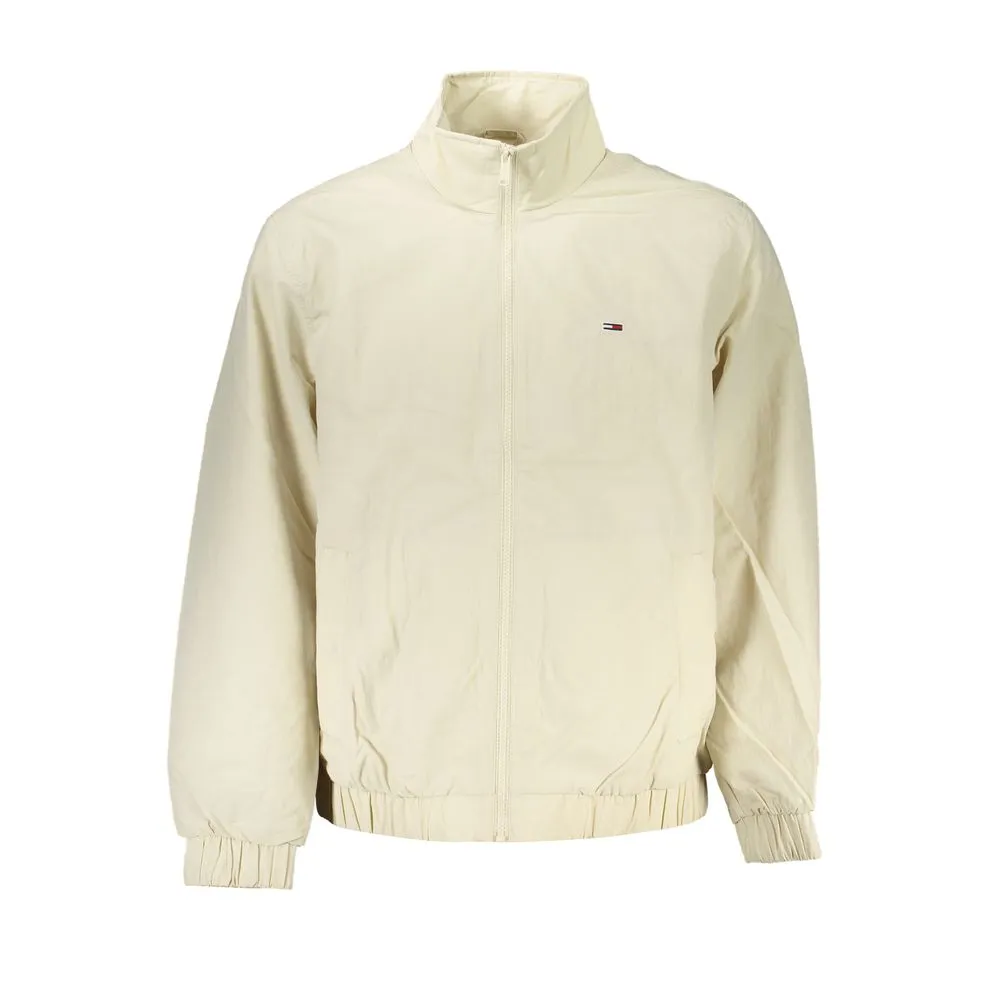 Tommy Hilfiger Men's Beige Long Sleeve Recycled Jacket