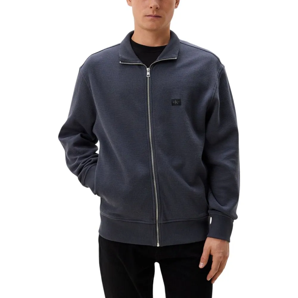 Gray Cotton Cotton Cardigan