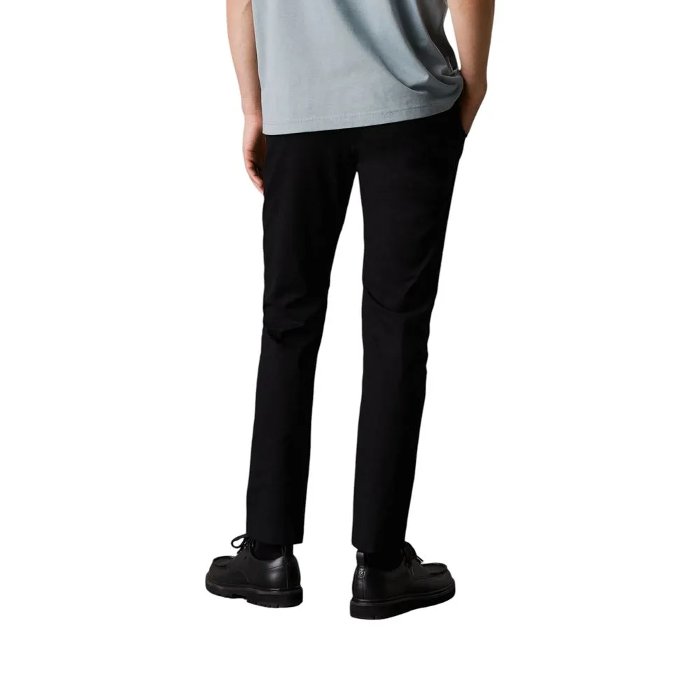 Calvin Klein Jeans Men's Black Cotton Cotton Jeans & Pant