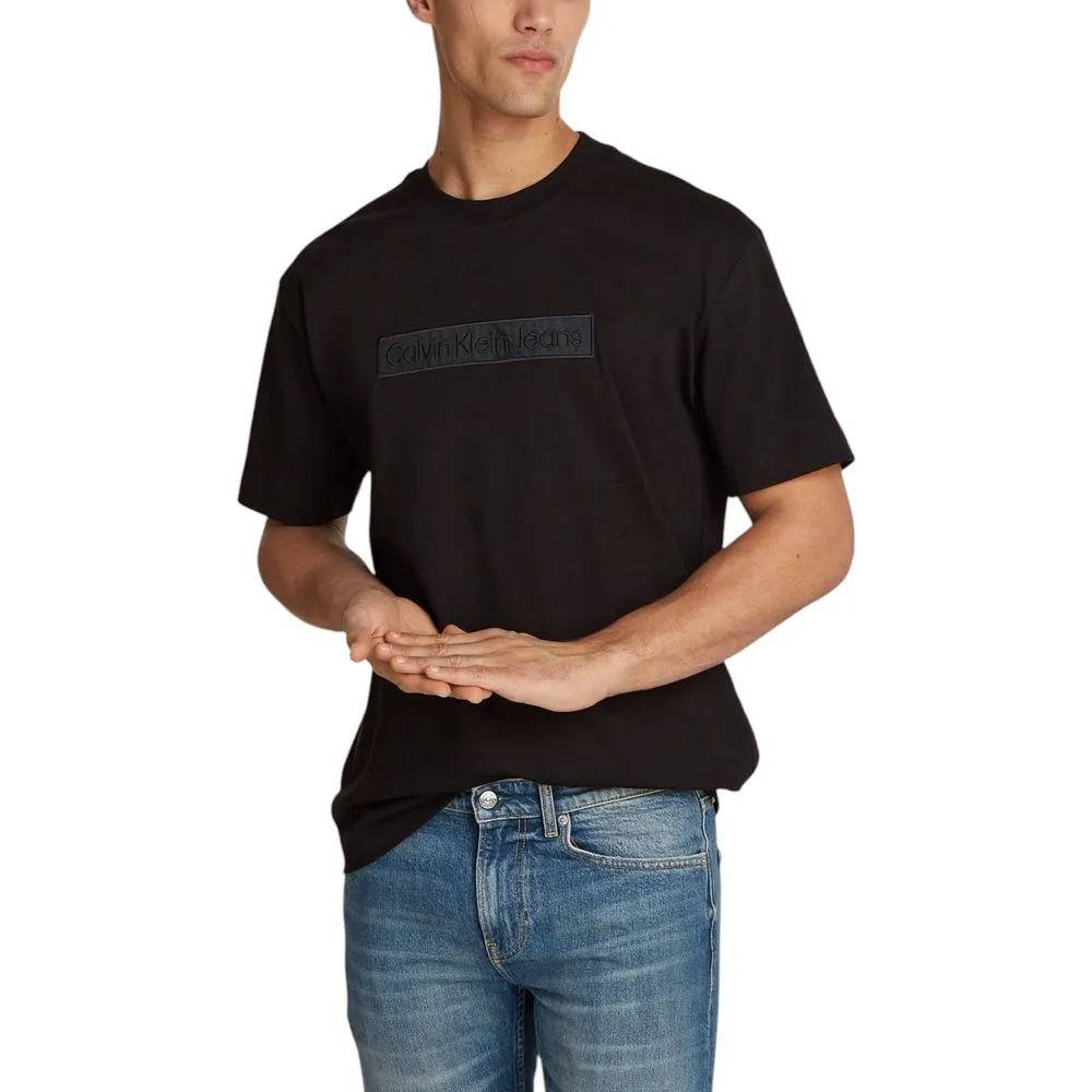 Calvin Klein Jeans Men's Black Recycled Cotton T-Shirt