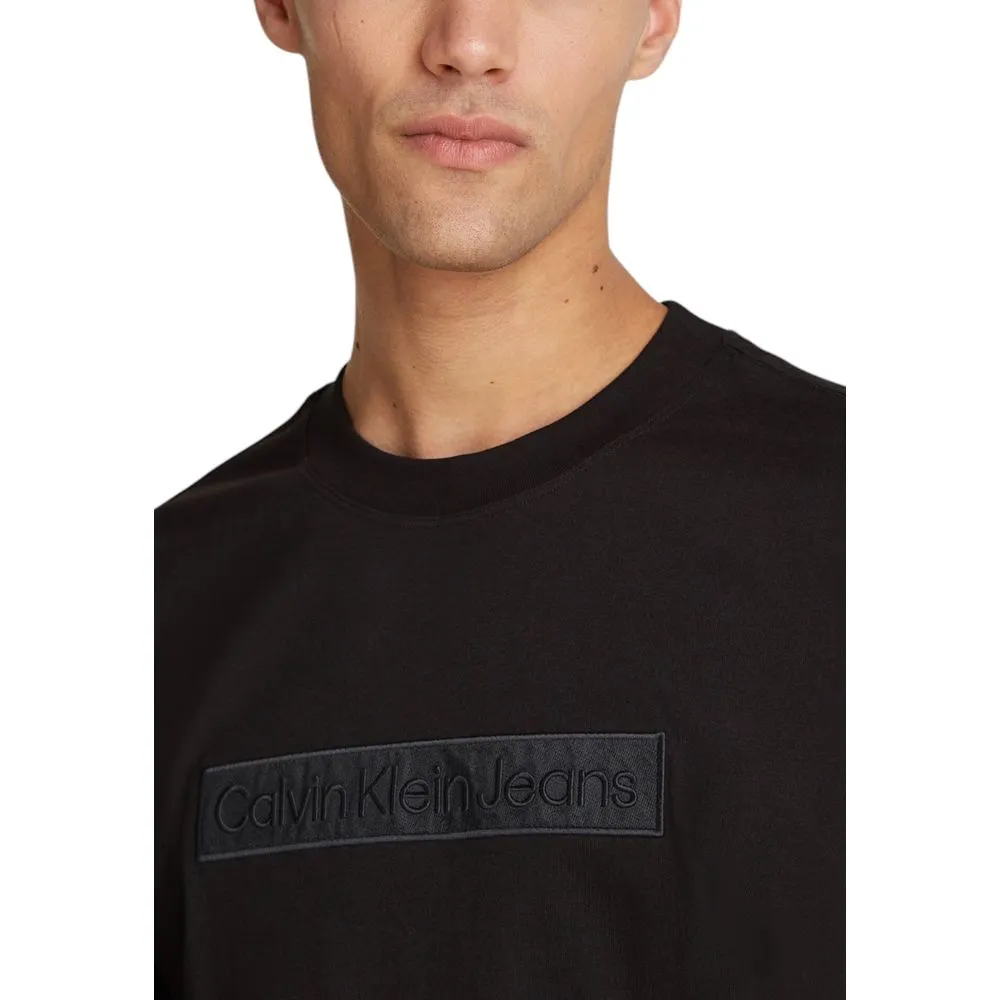 Calvin Klein Jeans Men's Black Recycled Cotton T-Shirt