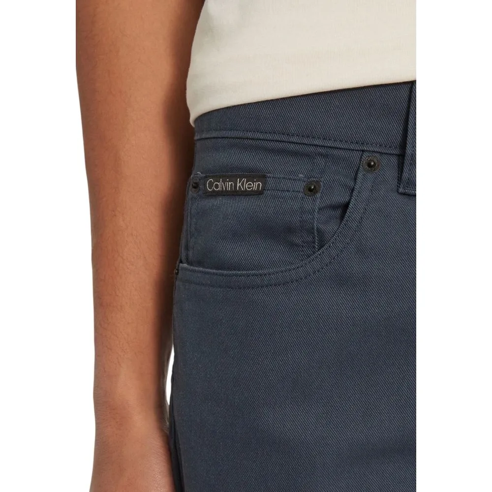 Calvin Klein Jeans Men's Blue Cotton Jeans & Pant