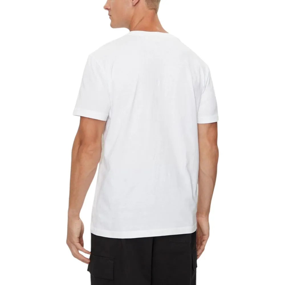 Calvin Klein Jeans Men's White Recycled Cotton T-Shirt
