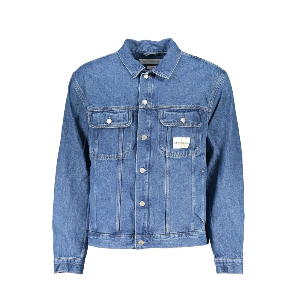 Calvin Klein Men's Elegant Denim Charm - Casual Jacket