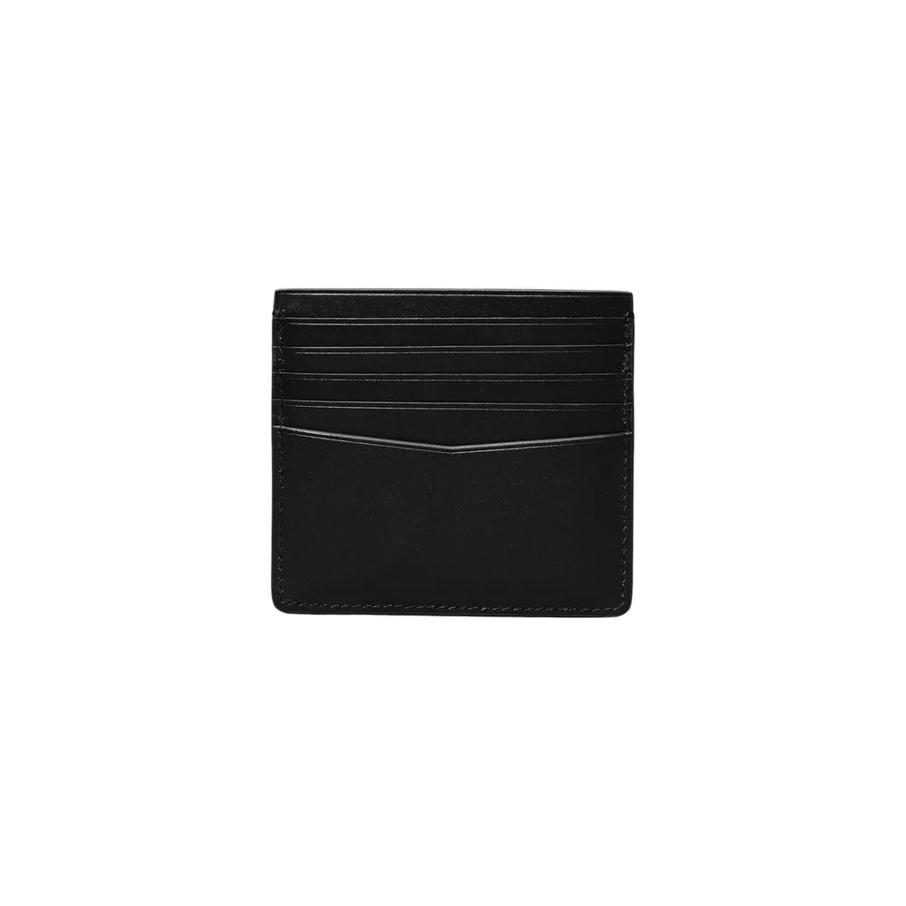 Calvin Klein Jeans Men's Black Leather Wallet