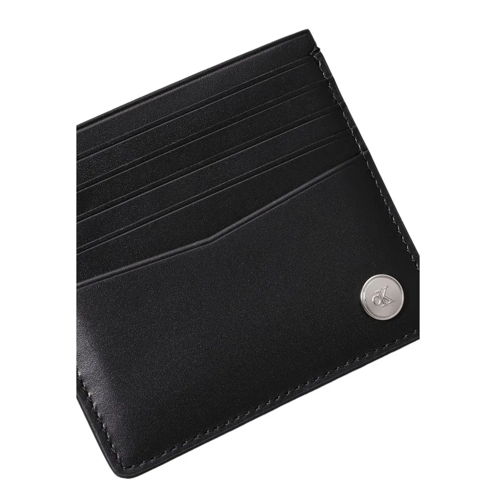 Calvin Klein Jeans Men's Black Leather Wallet