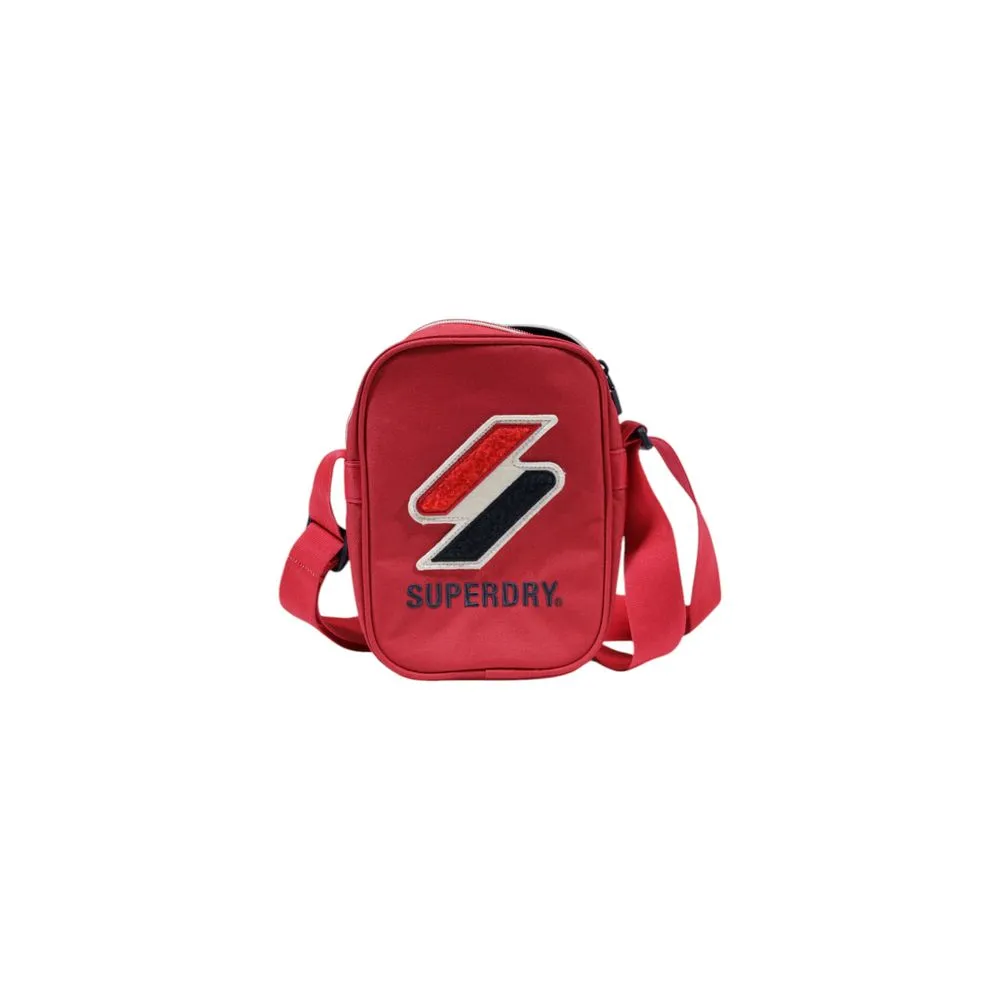 Superdry Men's Red Polyester Messenger Bag